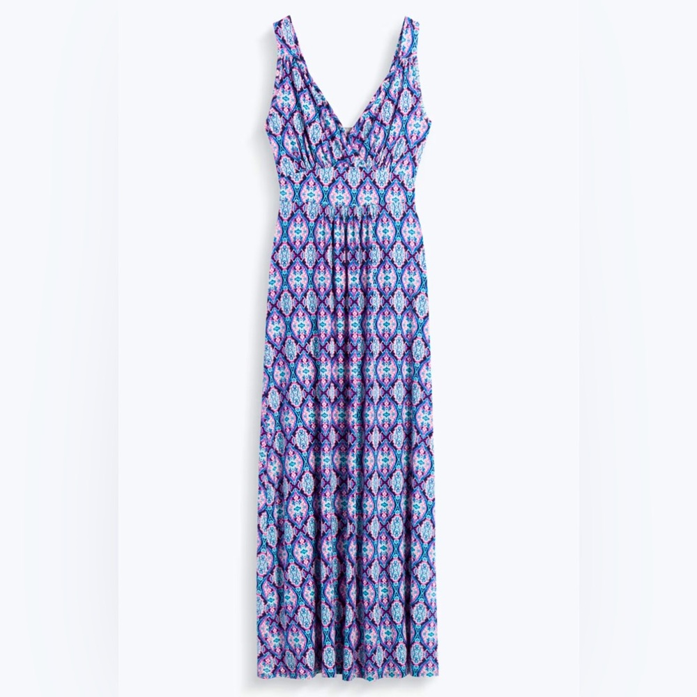 NWT Loveappella Sleeveless V-neck Maxi Dress